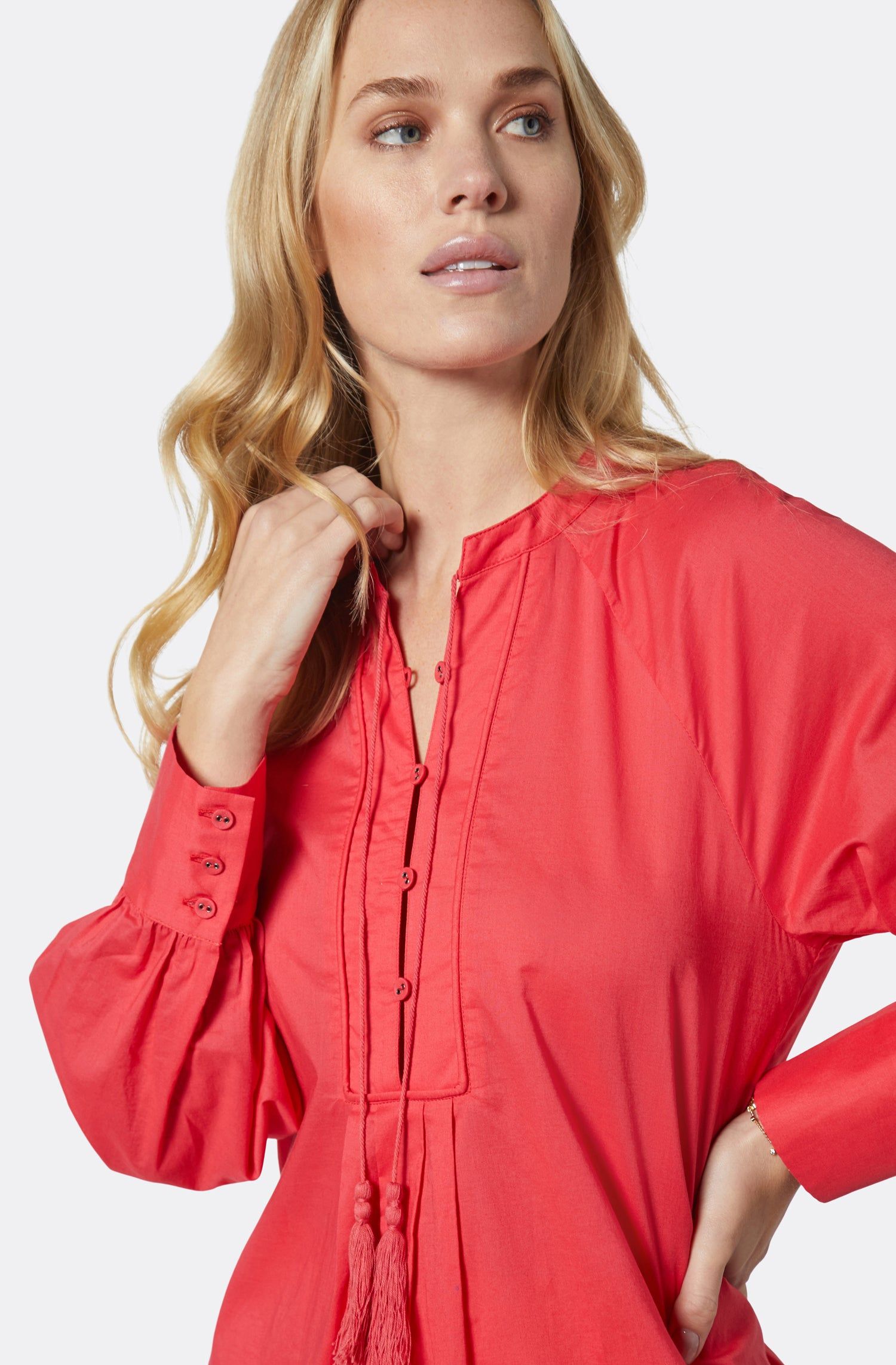 Dracha Long Sleeve Cotton Top sold by Joie product image thumbnail 5