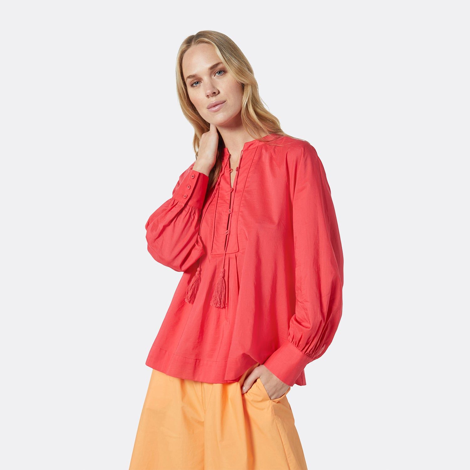 Dracha Long Sleeve Cotton Top sold by Joie product image thumbnail 6