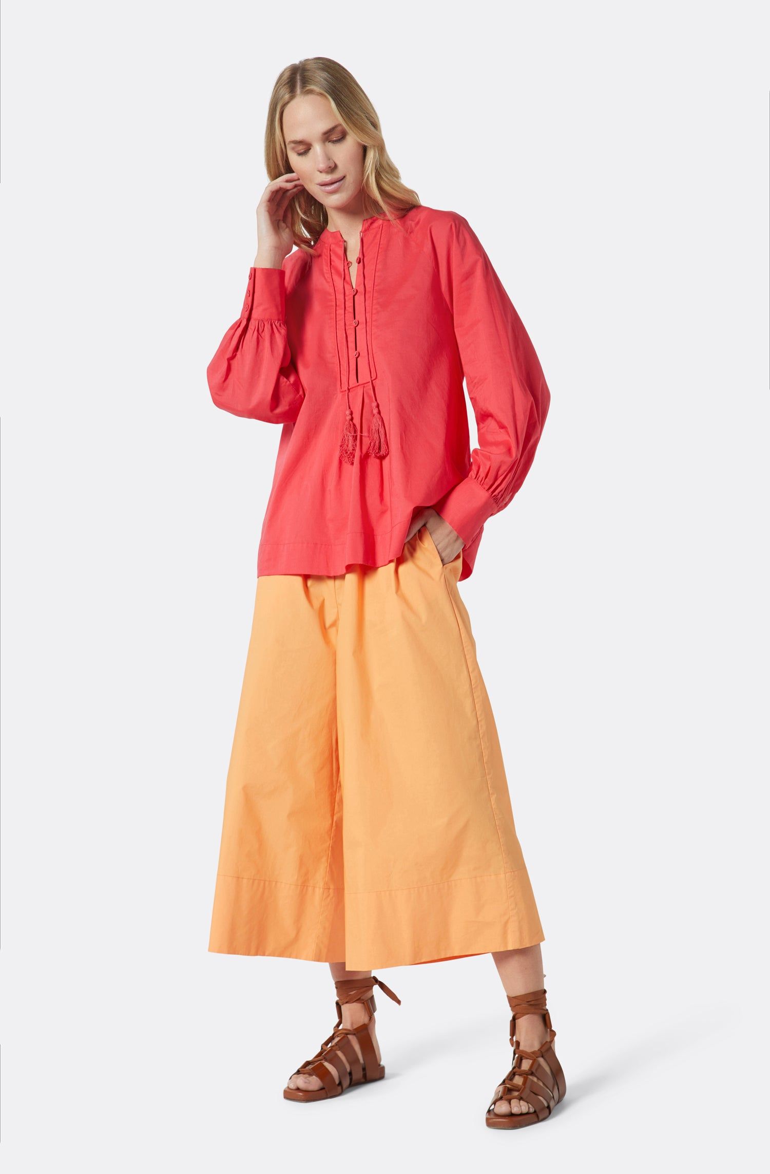 Dracha Long Sleeve Cotton Top sold by Joie product image thumbnail 2