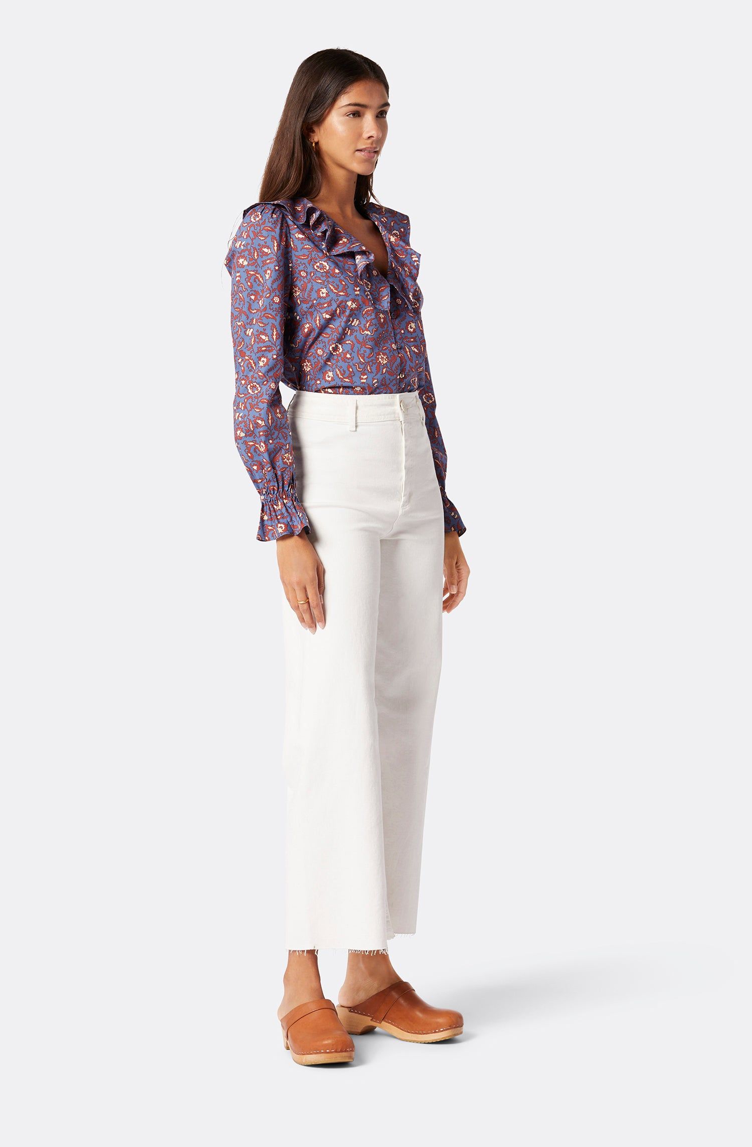 Mazet Long Sleeve Cotton Top sold by Joie product image thumbnail 5