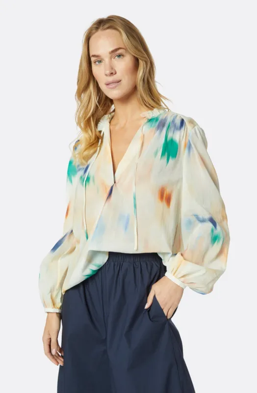 Jindrah Long Sleeve Cotton Top sold by Joie