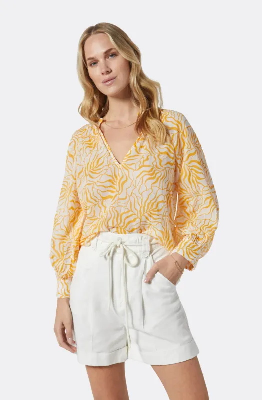 Stow Long Sleeve Cotton Top sold by Joie