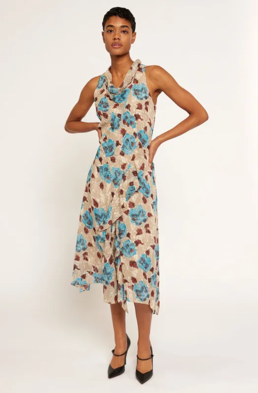 Minnie Silk Midi Dress sold by Joie