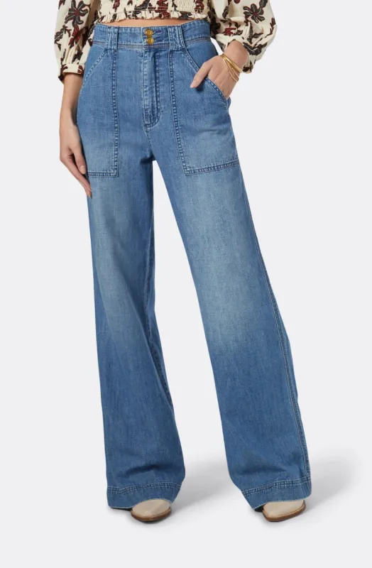 Ussa Cotton Wide Leg Pant sold by Joie