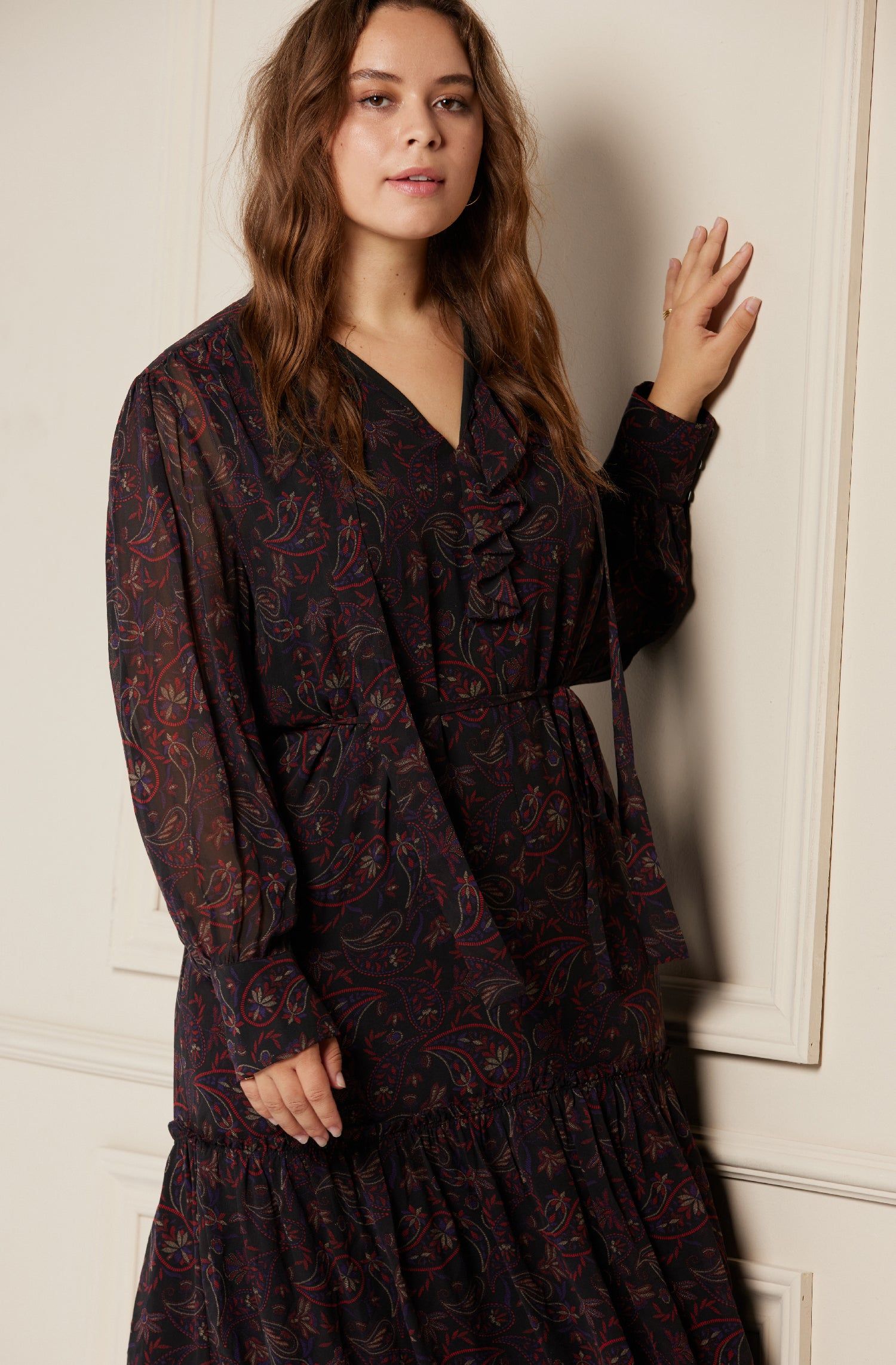 Roussel Midi Silk Dress sold by Joie product image thumbnail 14