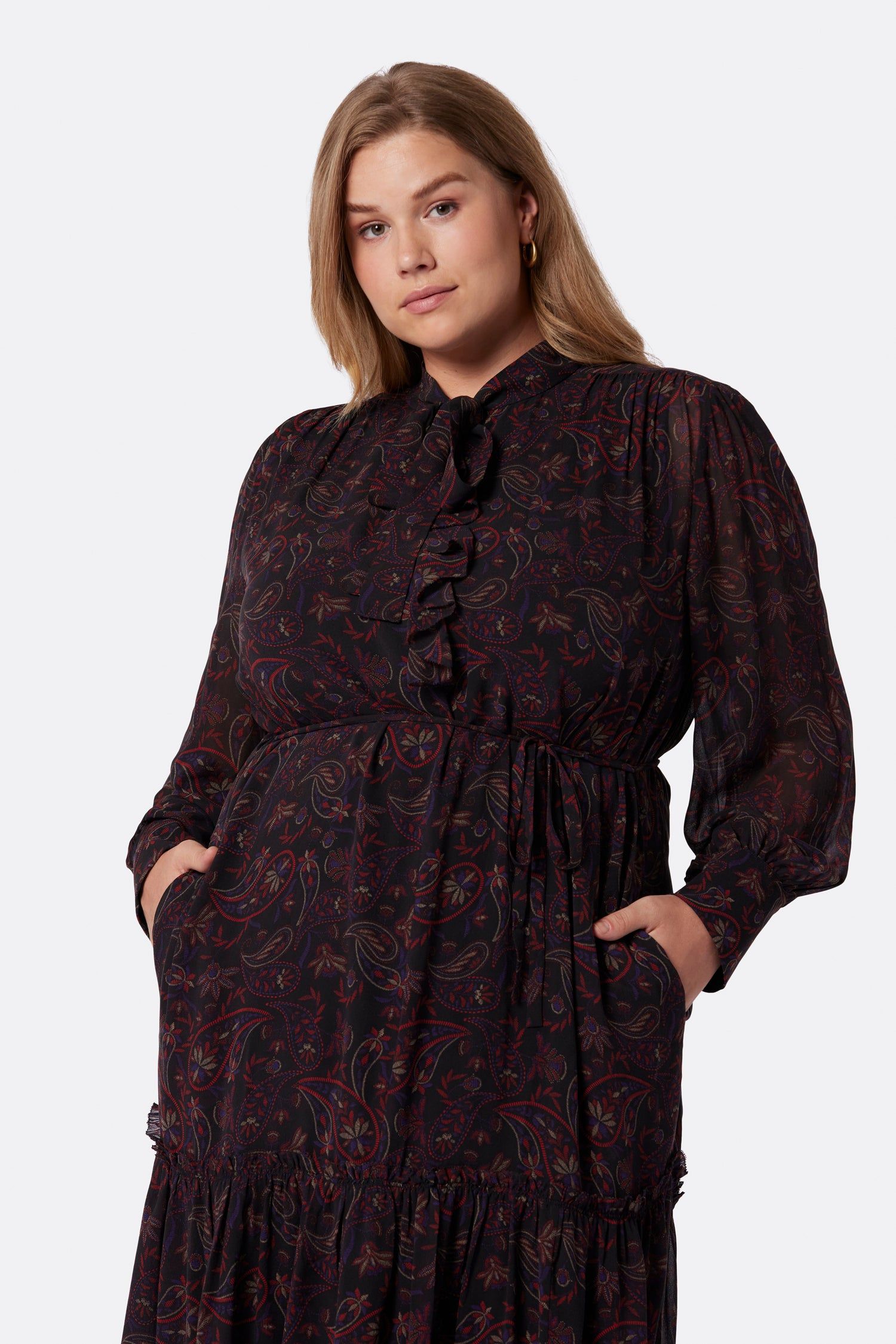 Roussel Midi Silk Dress sold by Joie product image thumbnail 15