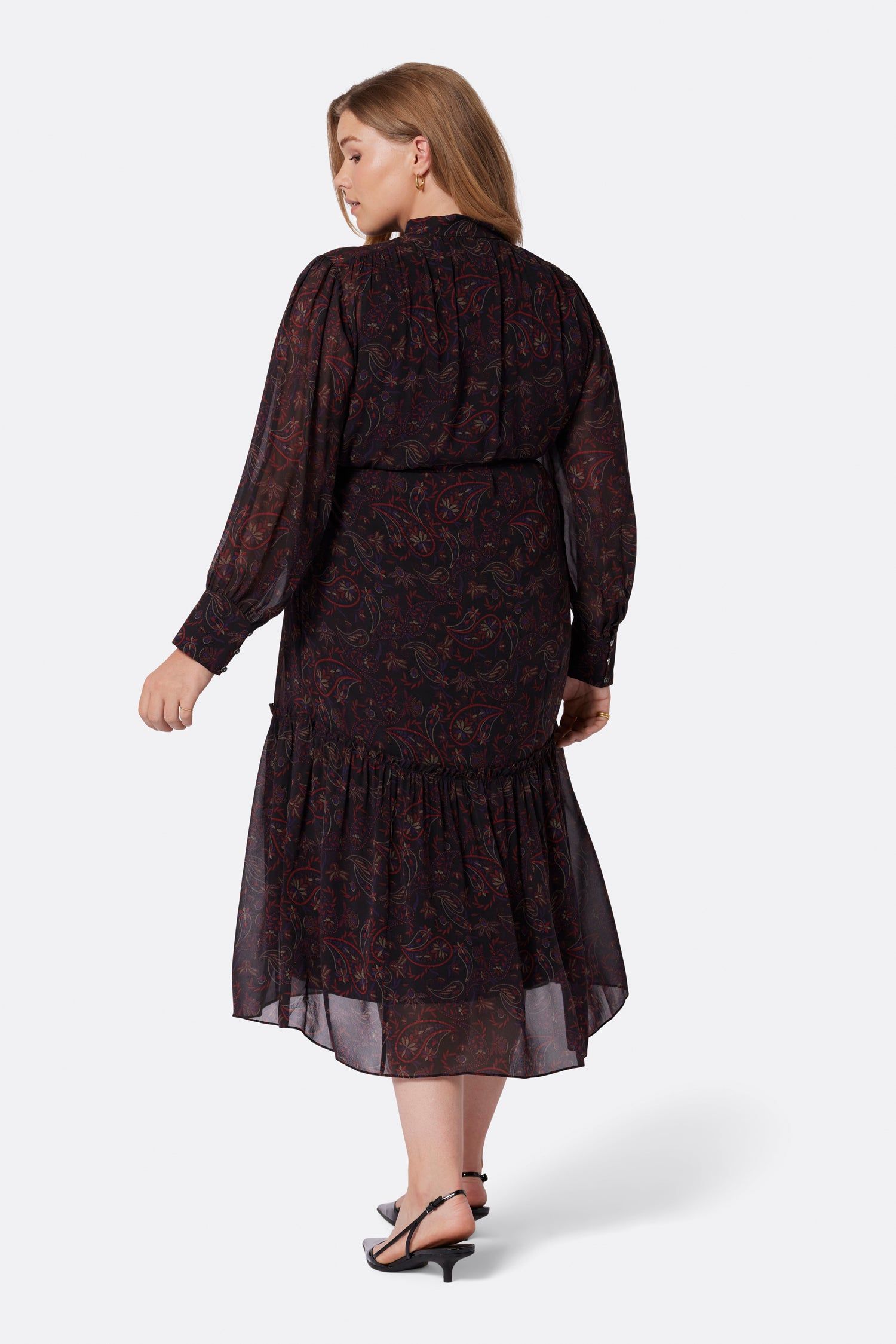 Roussel Midi Silk Dress sold by Joie product image thumbnail 13
