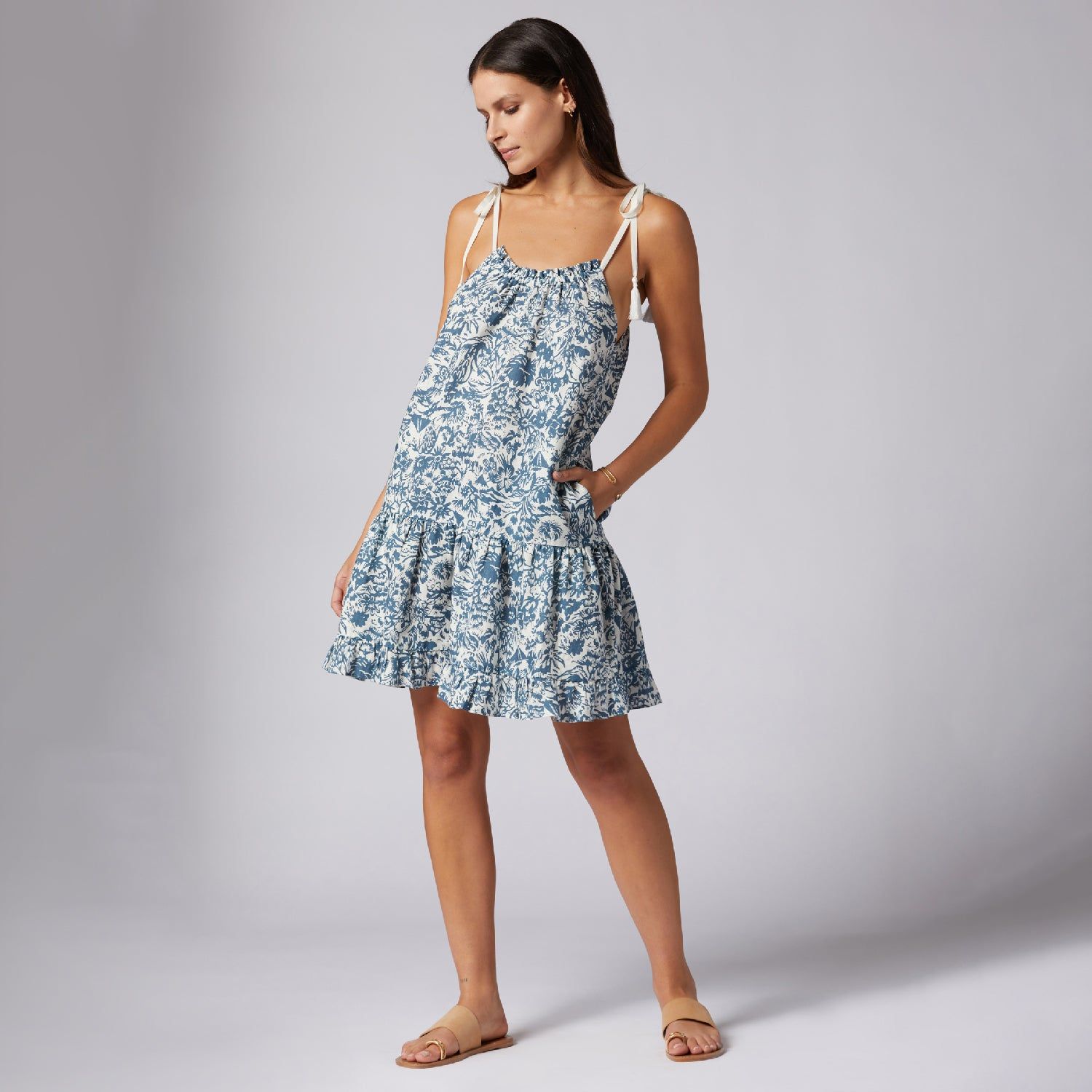 Nala Mini Linen Dress sold by Joie product image thumbnail 5