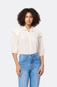 Austin Short Sleeve Silk Top sold by Joie