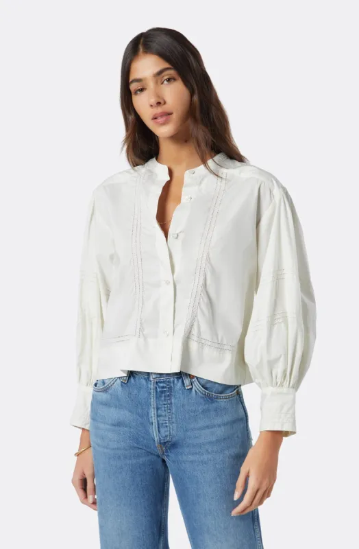 Blaine Long Sleeve Cotton Top sold by Joie
