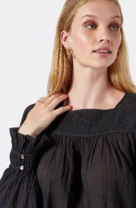 Galiann Long Sleeve Cotton Top sold by Joie