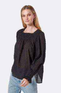 Galiann Long Sleeve Cotton Top sold by Joie