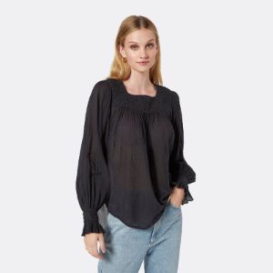 Galiann Long Sleeve Cotton Top sold by Joie