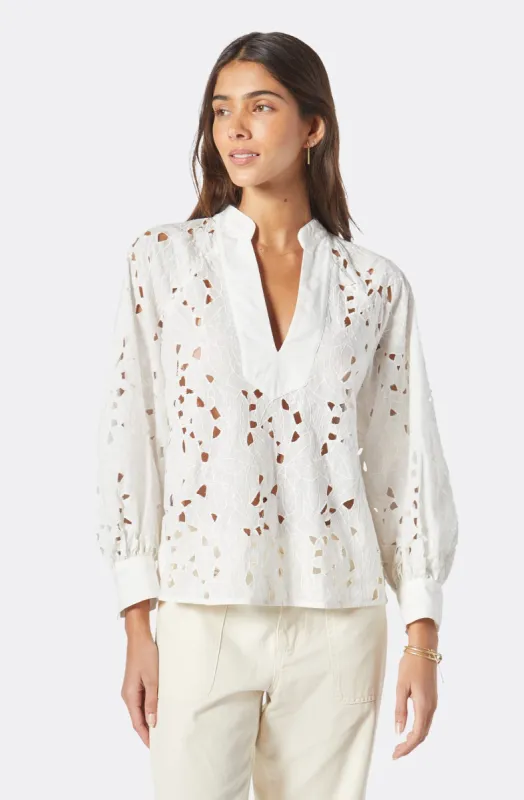 Perci Long Sleeve Cotton Top sold by Joie