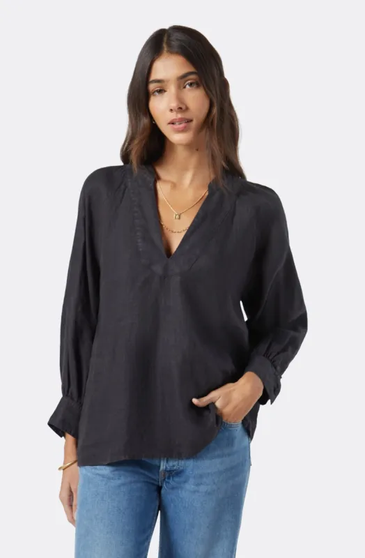 Perci Long Sleeve Linen Top sold by Joie