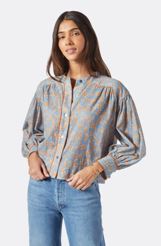 Blaine Long Sleeve Cotton Top sold by Joie