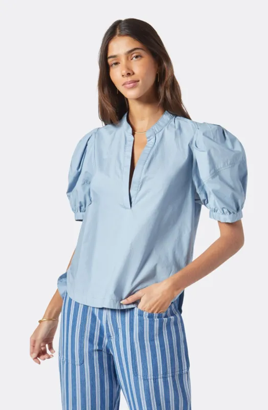 Clareley Short Sleeve Cotton Top sold by Joie