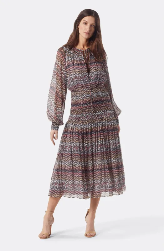 Athal Silk Midi Dress sold by Joie