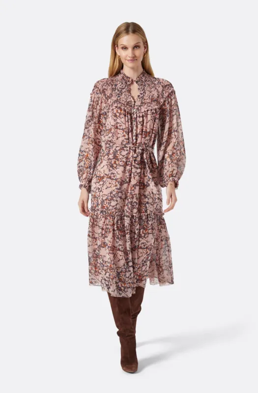 Peoria Midi Silk Dress sold by Joie