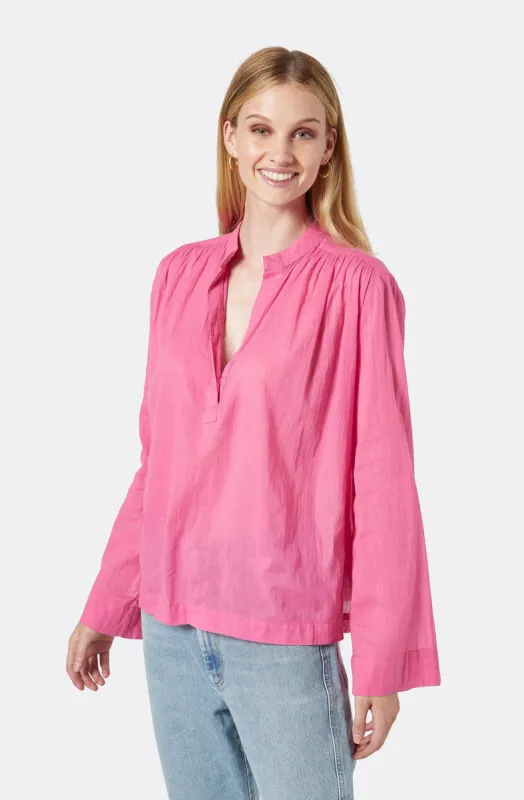 Bezona Long Sleeve Cotton Top sold by Joie