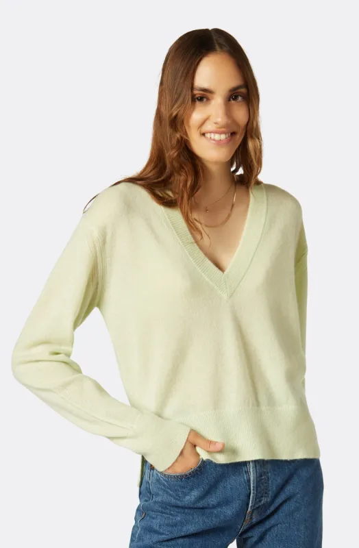 Wayna Cashmere V-neck Sweater sold by Joie