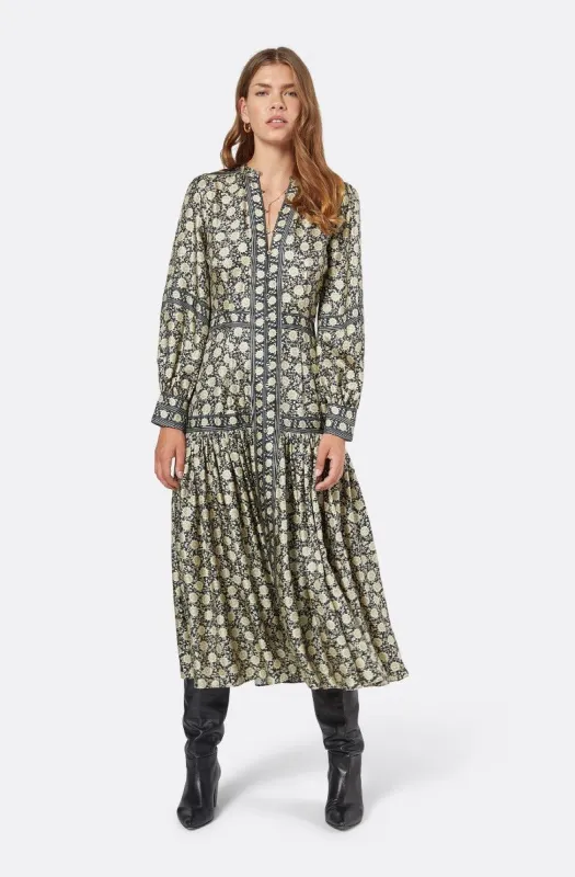 Seesila Midi Silk Dress sold by Joie