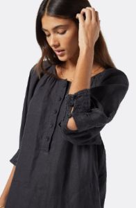 Landra Mini Linen Dress sold by Joie