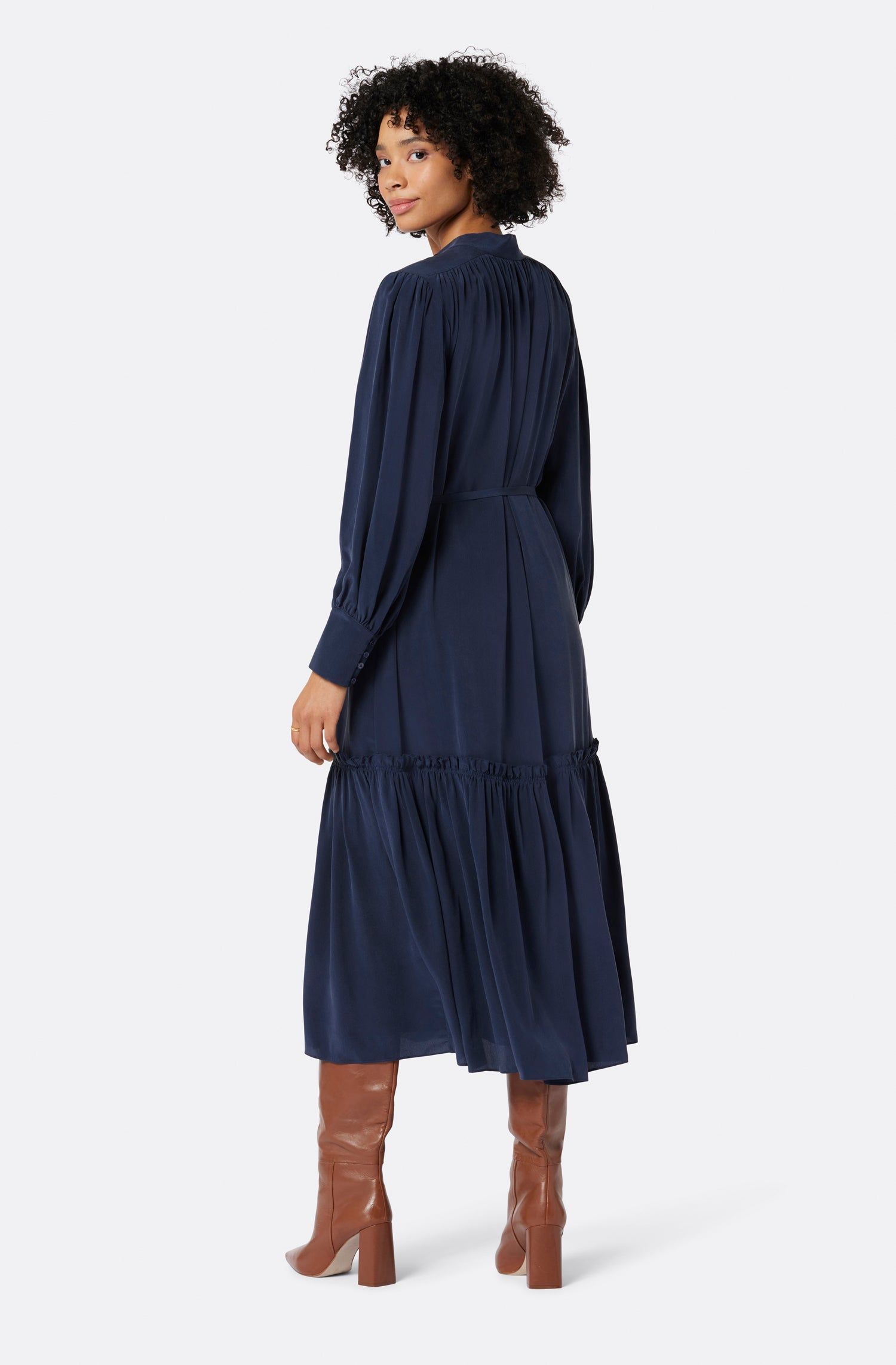 Roussel Silk Midi Dress sold by Joie product image thumbnail 6