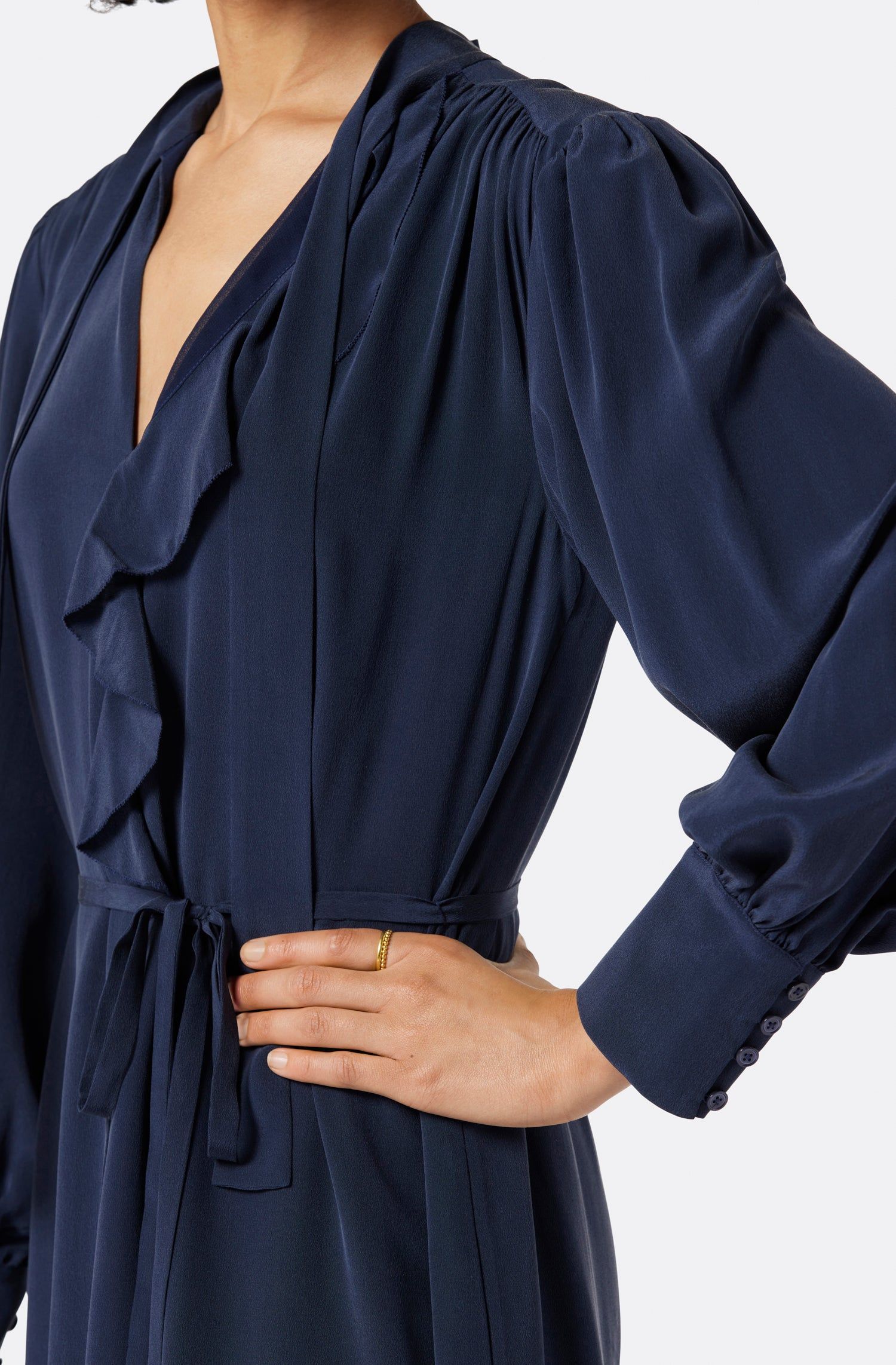 Roussel Silk Midi Dress sold by Joie product image thumbnail 4