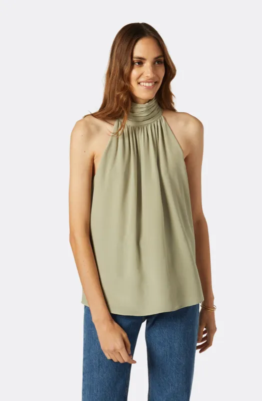 Erola Sleeveless Silk Top sold by Joie