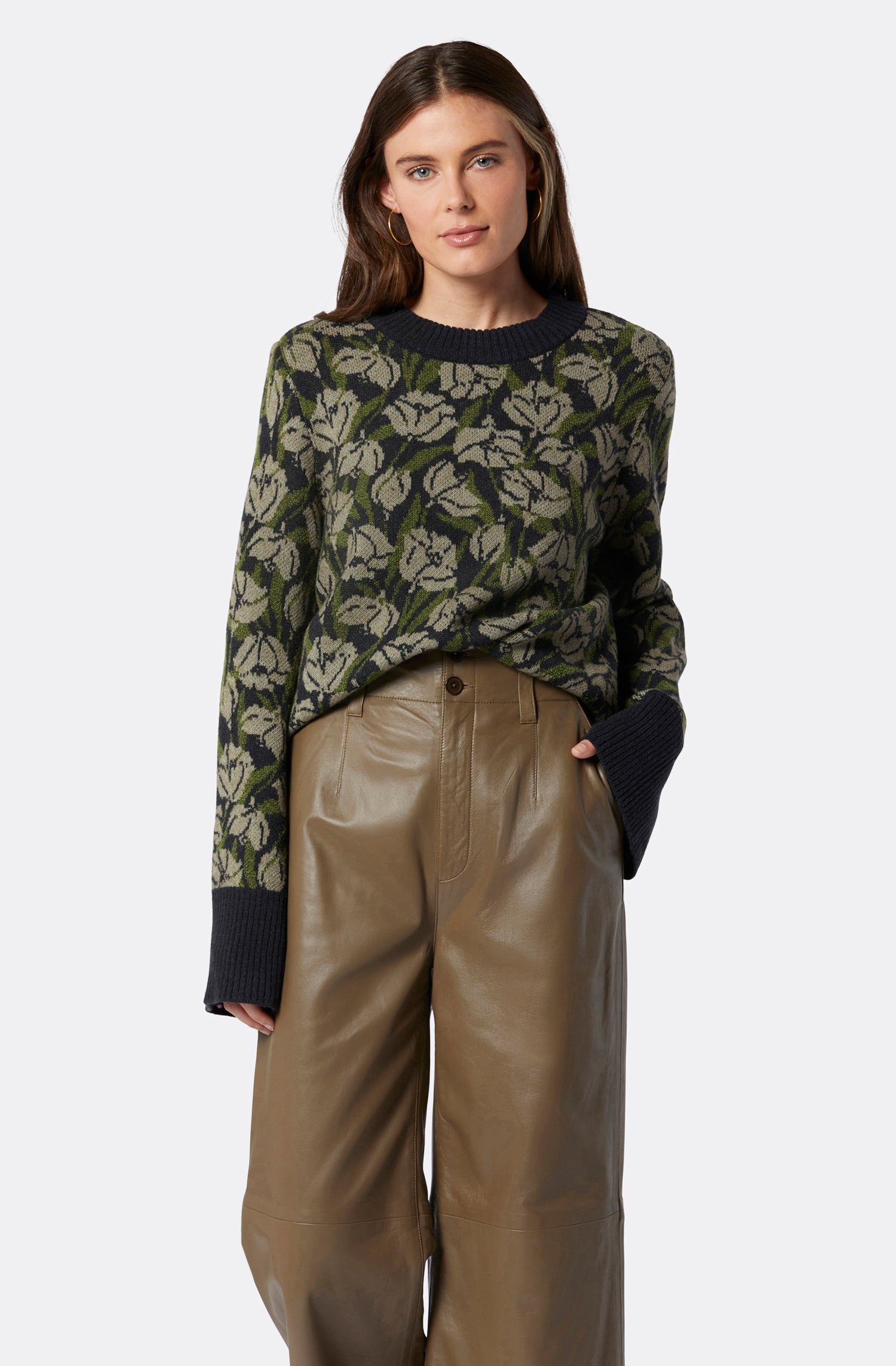 Junot Wool Crewneck Sweater sold by Joie