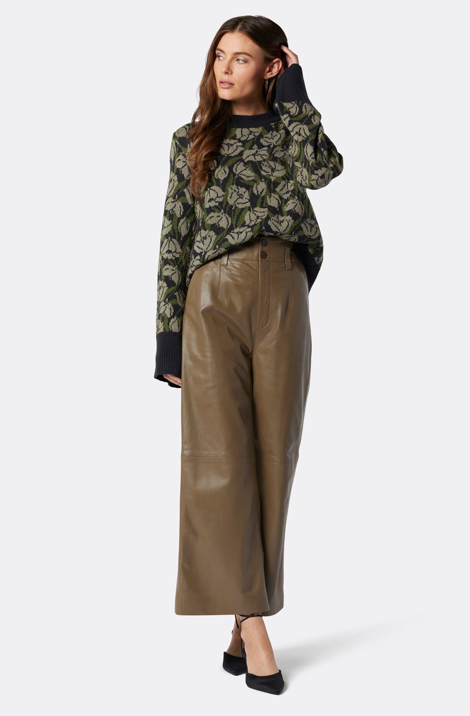 Junot Wool Crewneck Sweater sold by Joie product image thumbnail 2