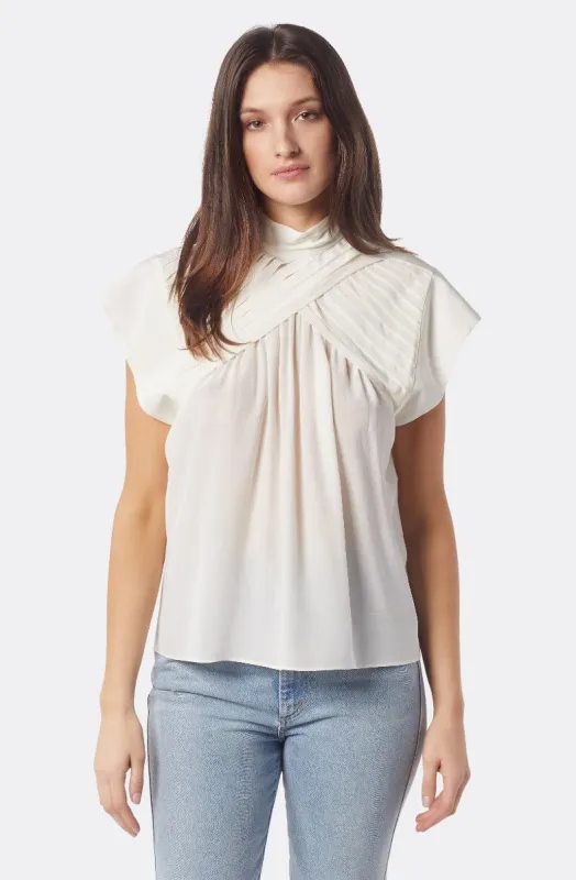 Edesse Sleeveless Silk Top sold by Joie