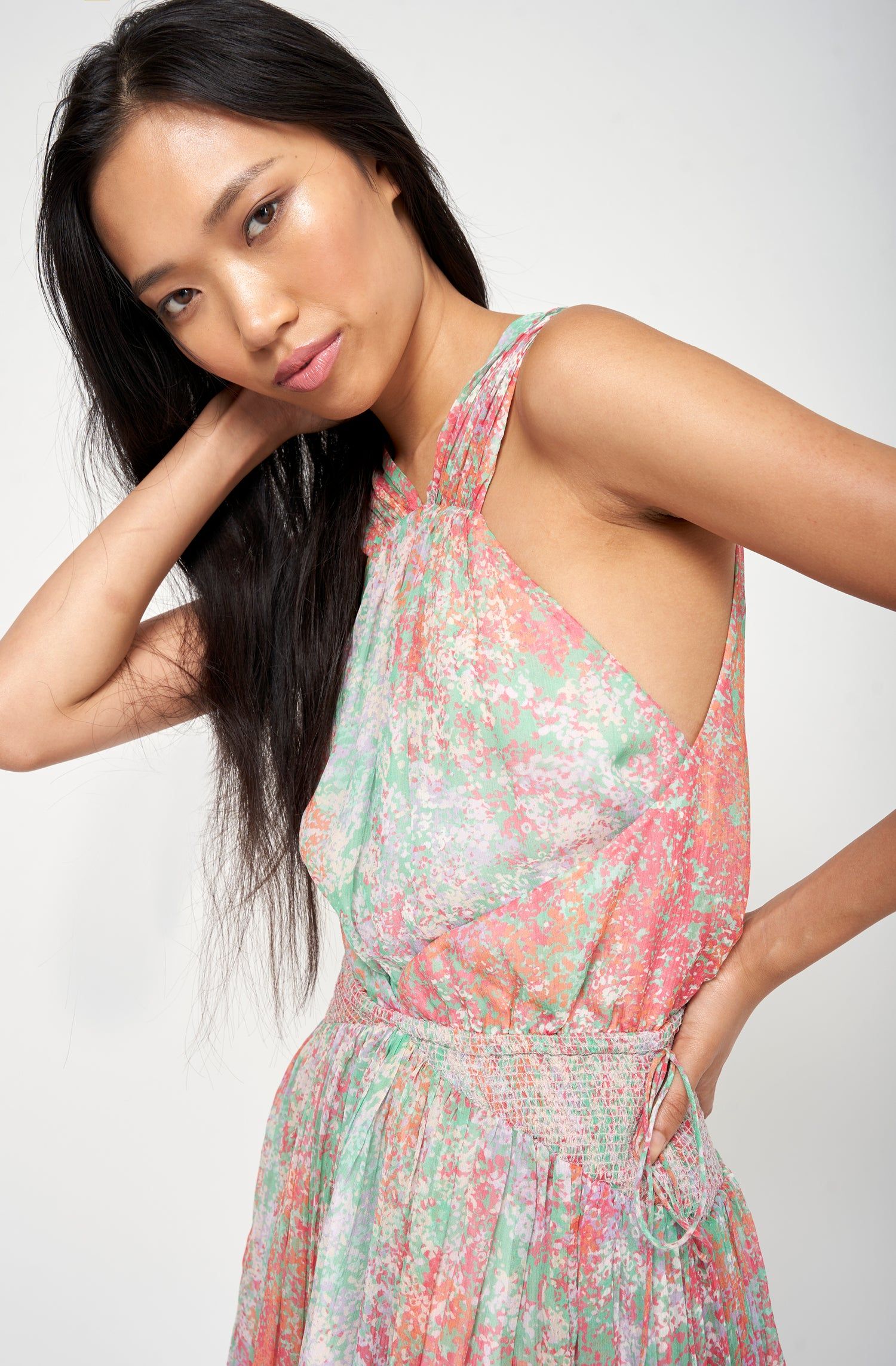 Thya Mini Silk Dress sold by Joie product image thumbnail 2