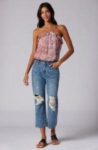 Britta Sleeveless Silk Top sold by Joie