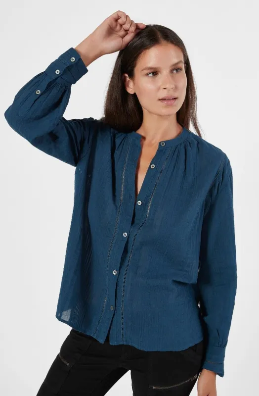Fano Cotton Long Sleeve Top sold by Joie