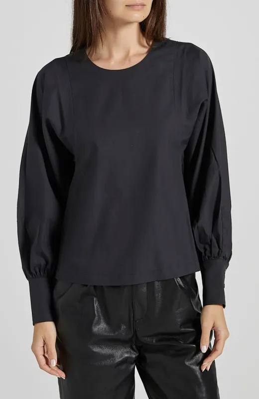 Reyes Cotton Long Sleeve Top sold by Joie