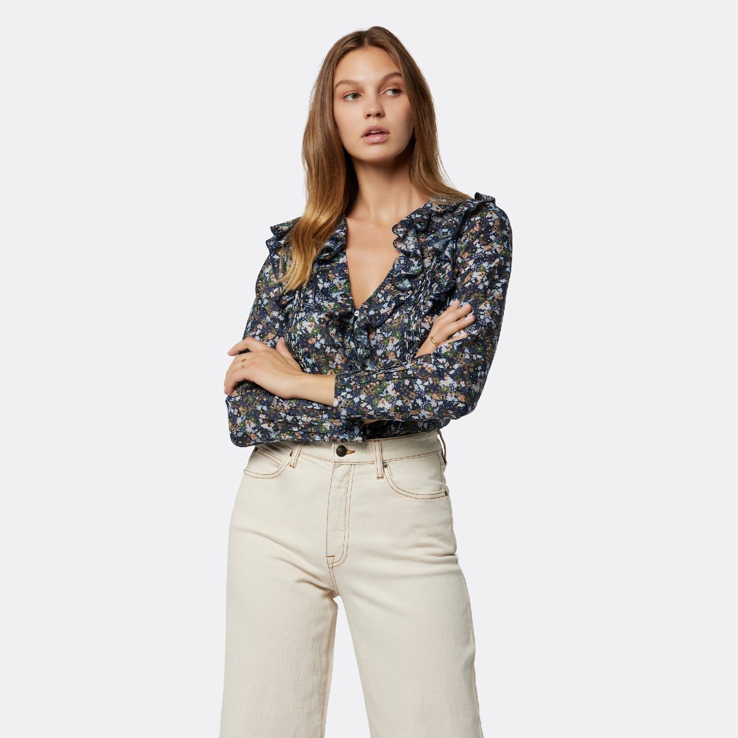 Lou B Long Sleeve Cotton Top sold by Joie product image thumbnail 7