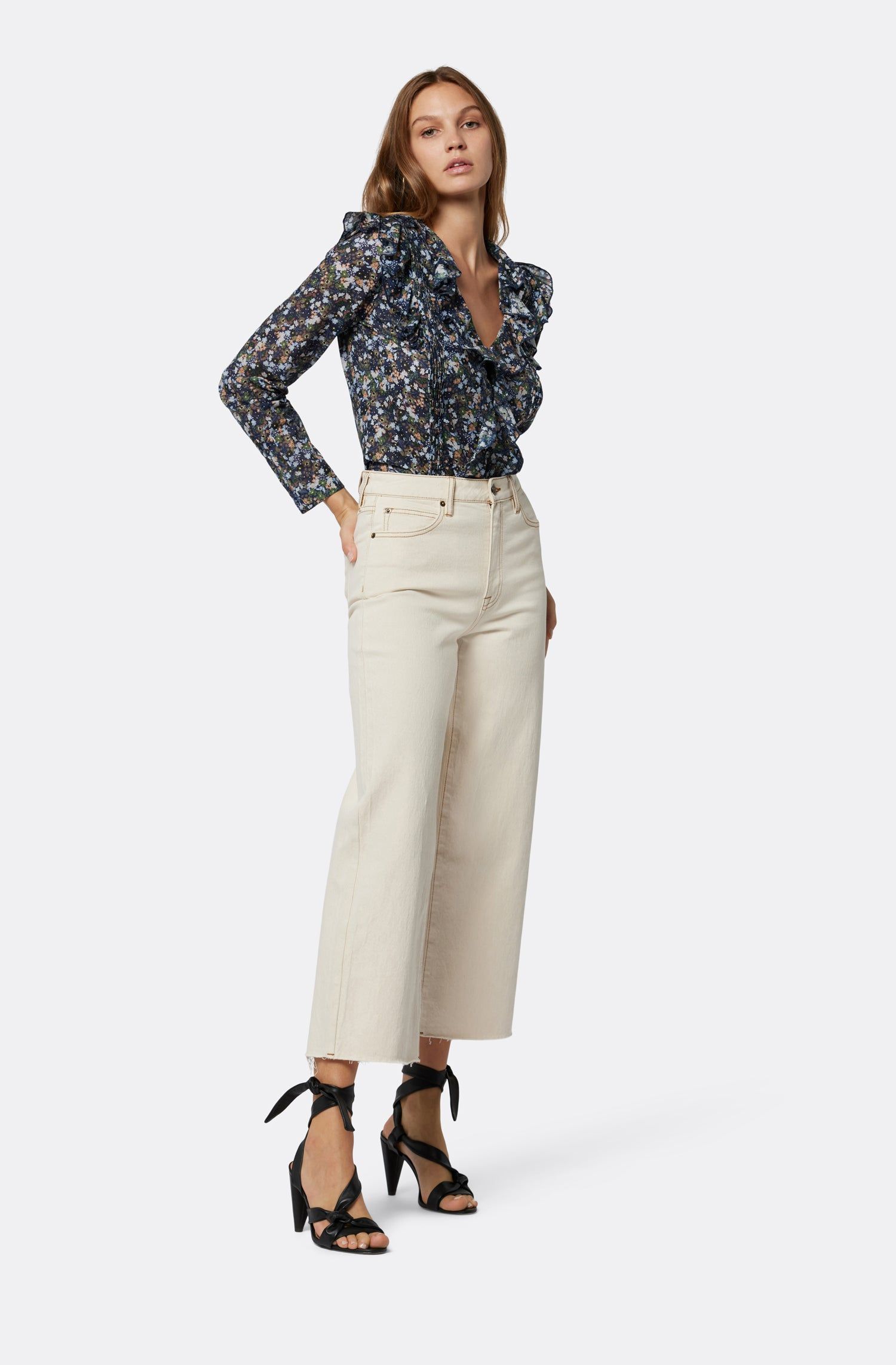 Lou B Long Sleeve Cotton Top sold by Joie product image thumbnail 5