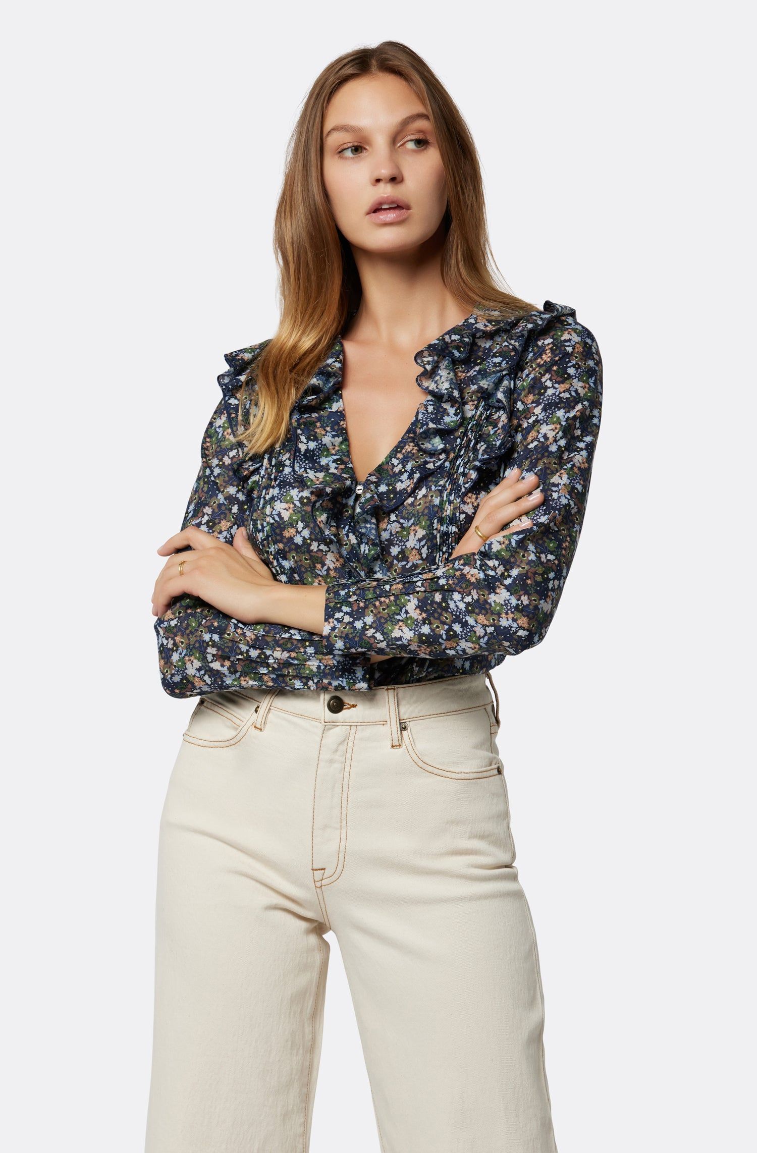 Lou B Long Sleeve Cotton Top sold by Joie product image thumbnail 3