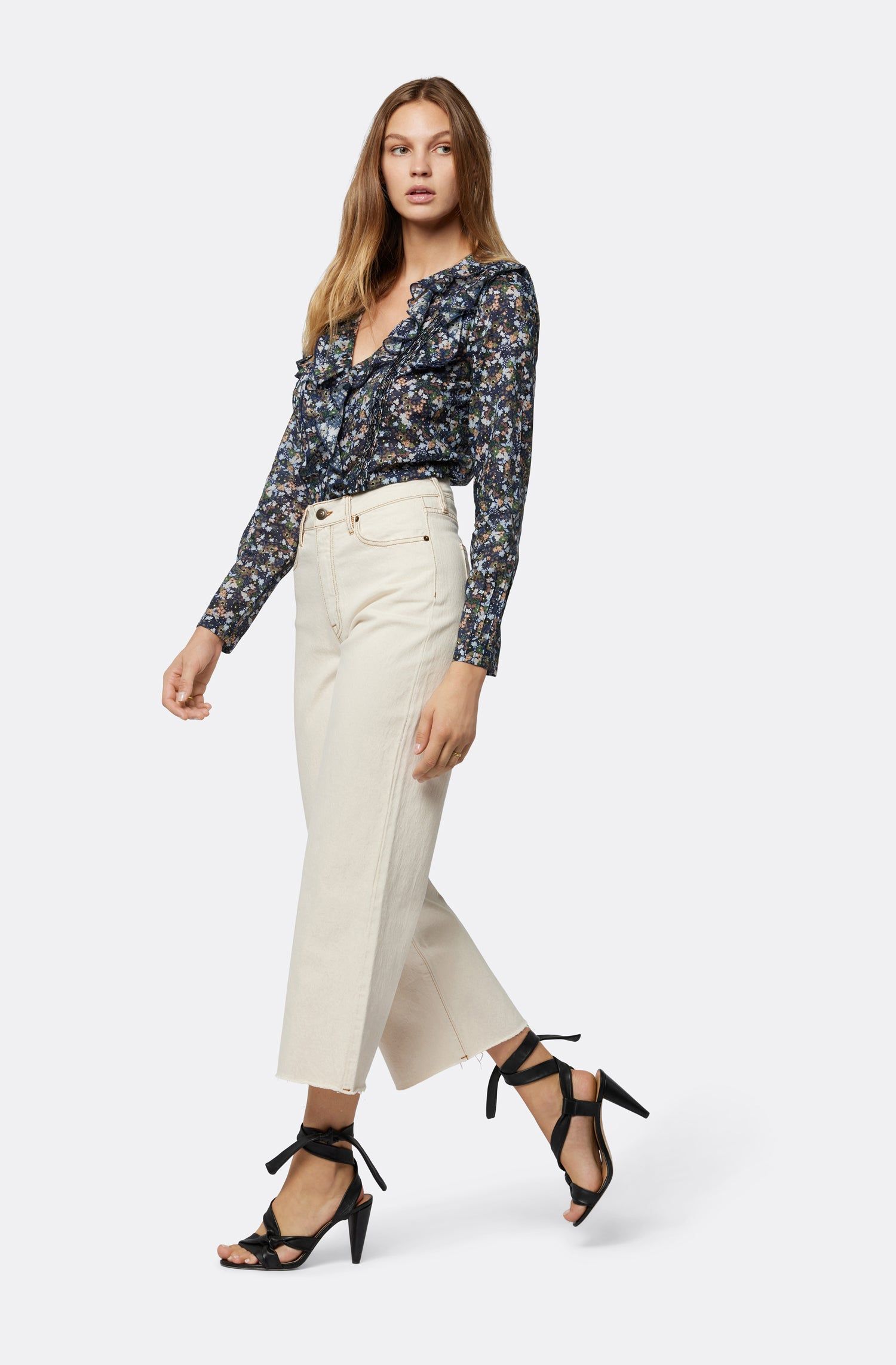 Lou B Long Sleeve Cotton Top sold by Joie product image thumbnail 4