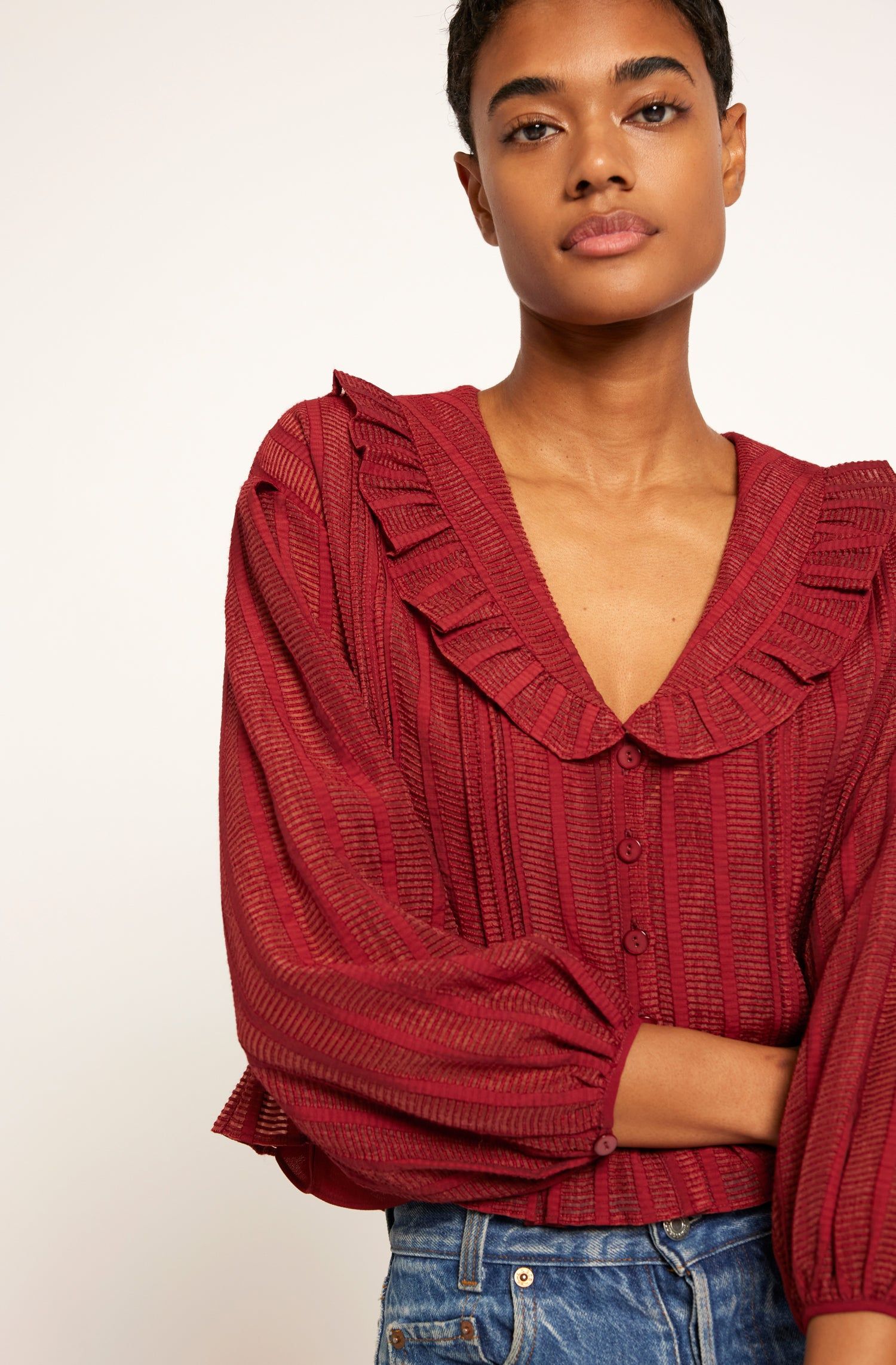 Adele Long Sleeve Top sold by Joie