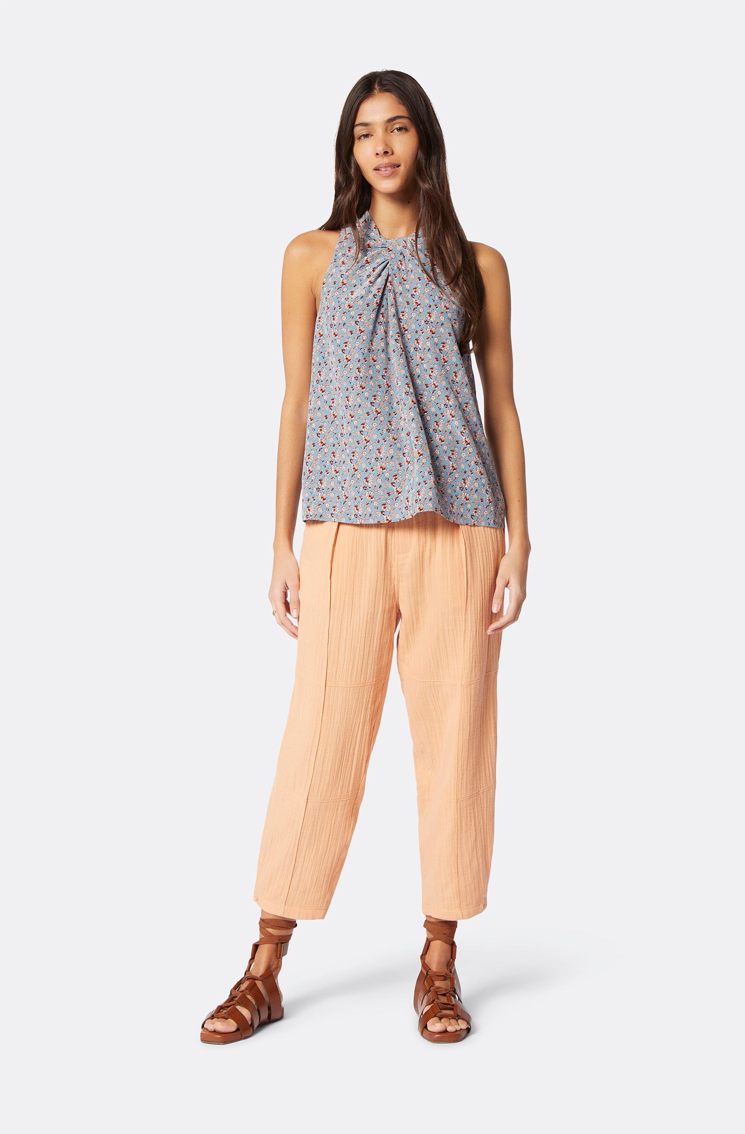 Maraloma Sleeveless Silk Top sold by Joie product image thumbnail 3