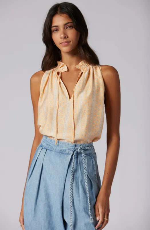 Leonie Sleeveless Top sold by Joie