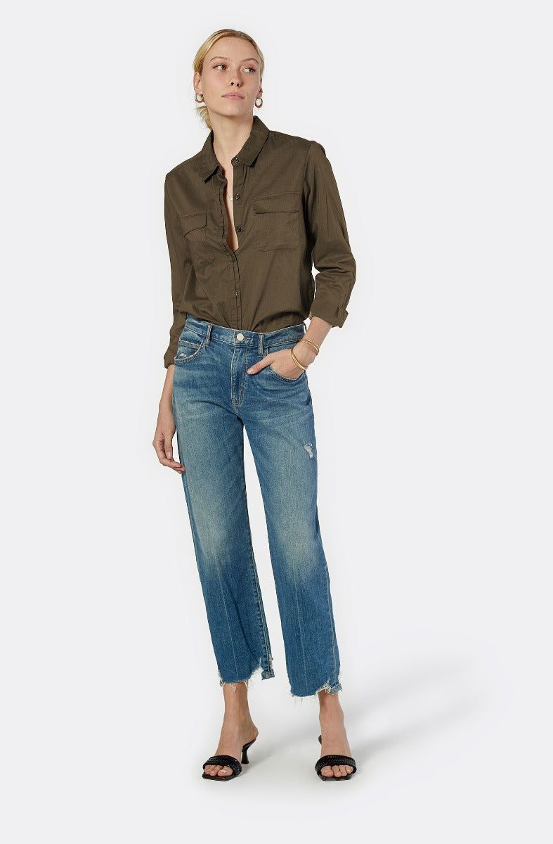 Ula Long Sleeve Cotton Top sold by Joie product image thumbnail 4