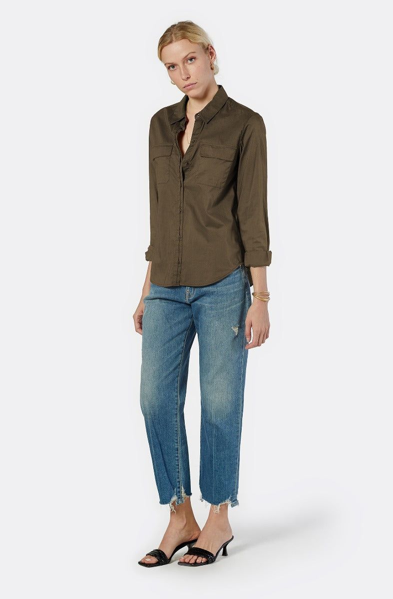 Ula Long Sleeve Cotton Top sold by Joie product image thumbnail 2