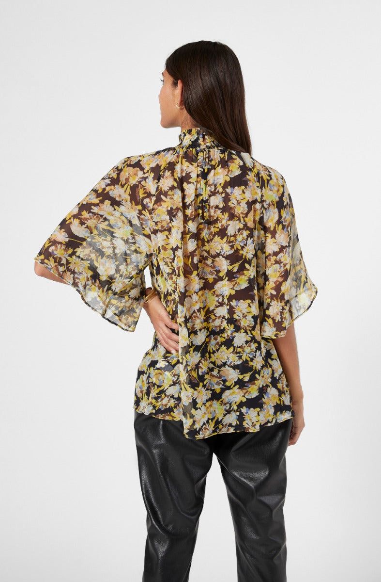 Coulsa Silk Short Sleeve Top sold by Joie product image thumbnail 5