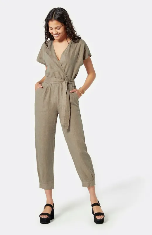 Azita Linen Jumpsuit sold by Joie