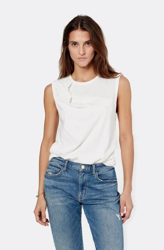 Hillhurst Sleeveless Cotton Top sold by Joie