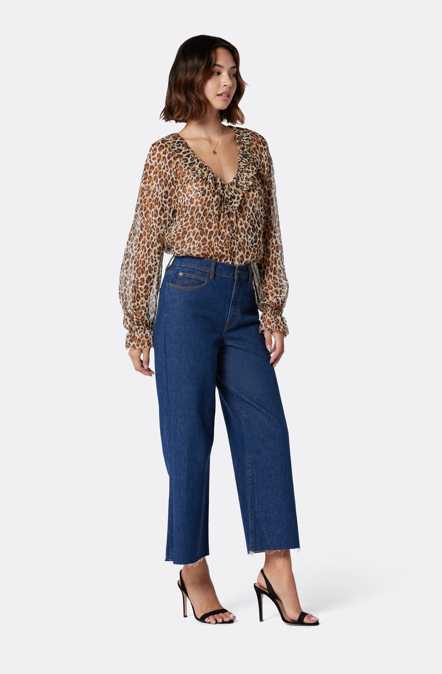 Veron Long Sleeve Silk Top sold by Joie product image thumbnail 4